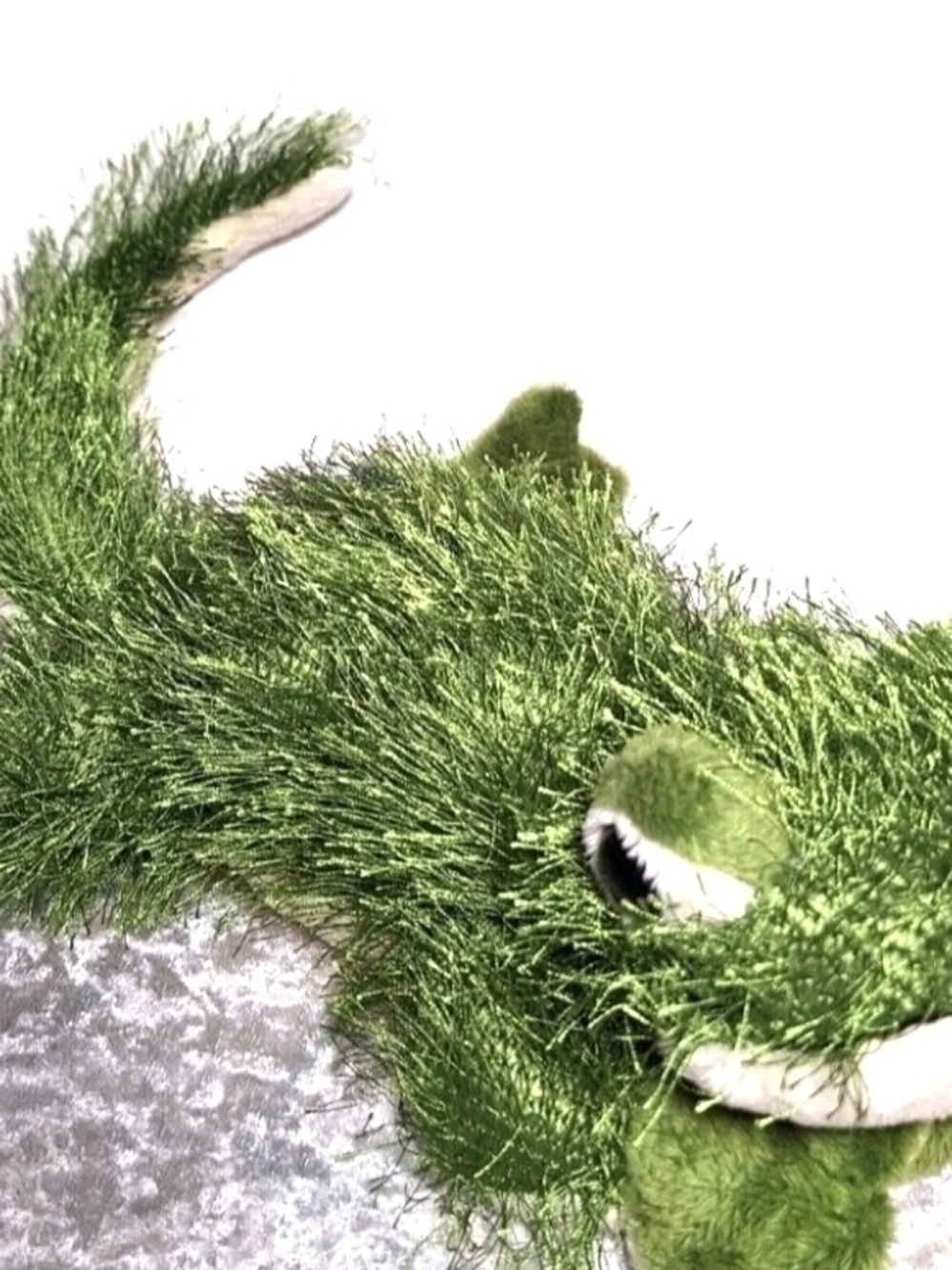 Green Gecko Webkinz Ganz Lil Kinz Plush HS186 Stuffed Animal Toy No Code 12" - Picture 7 of 11